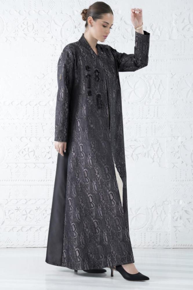Immediate delivery Italian Feteet blazer decorated with stones and fringe #205