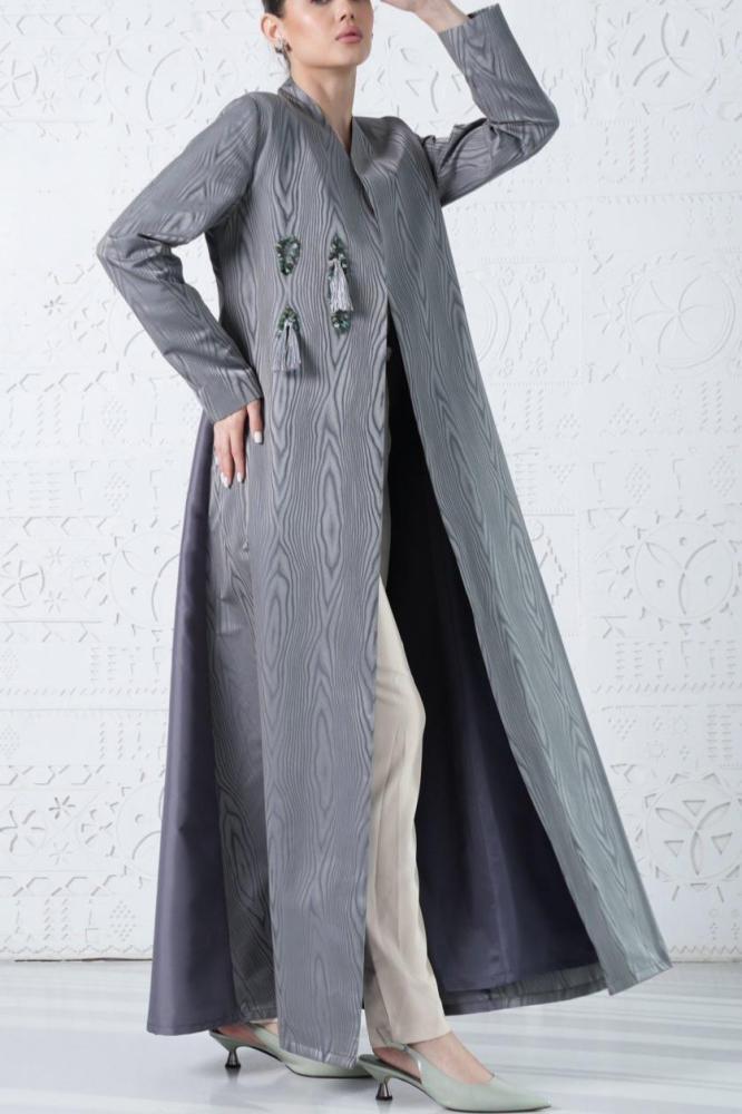 Immediate delivery Italian Feteet blazer decorated with stones and fringe #205