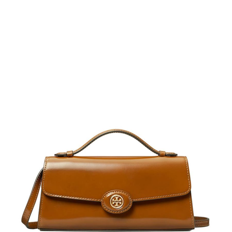 Tory Burch mini Robinson bag brown