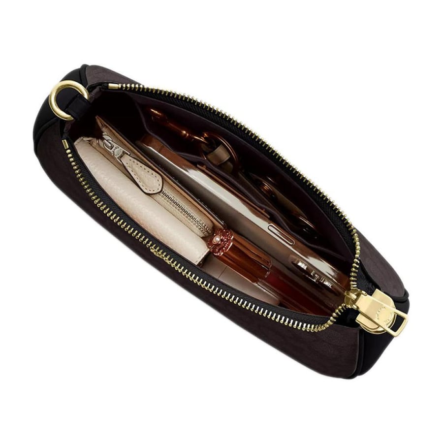 Coach bag brown yellow