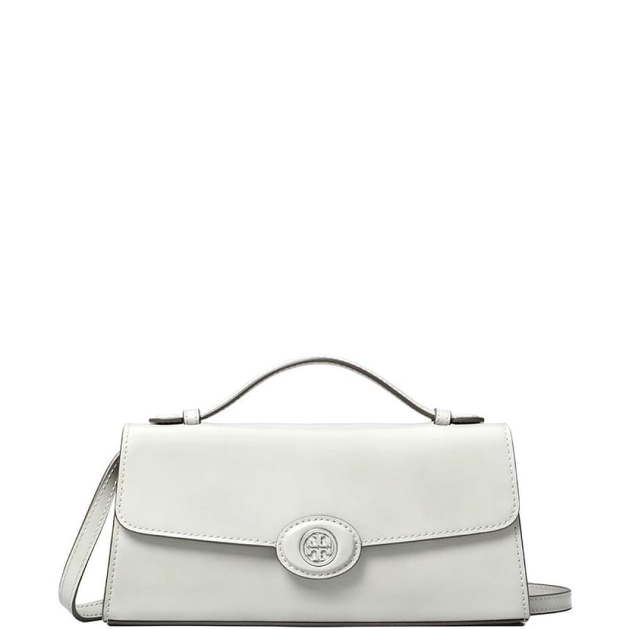 Tory Burch mini Robinson bag silver