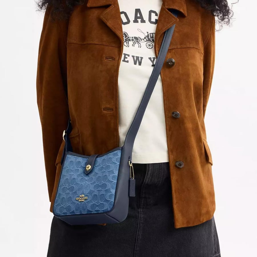 Kutch Hadli Mini Blue Bag