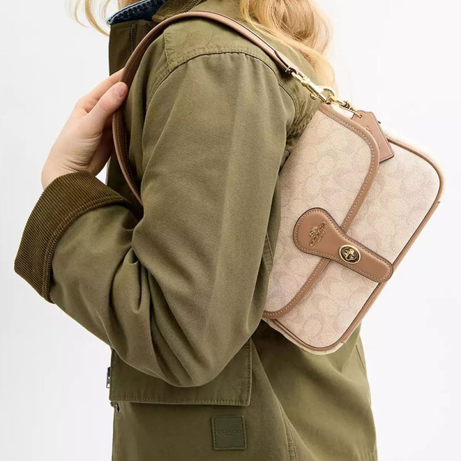 Coach bag Hadley beige