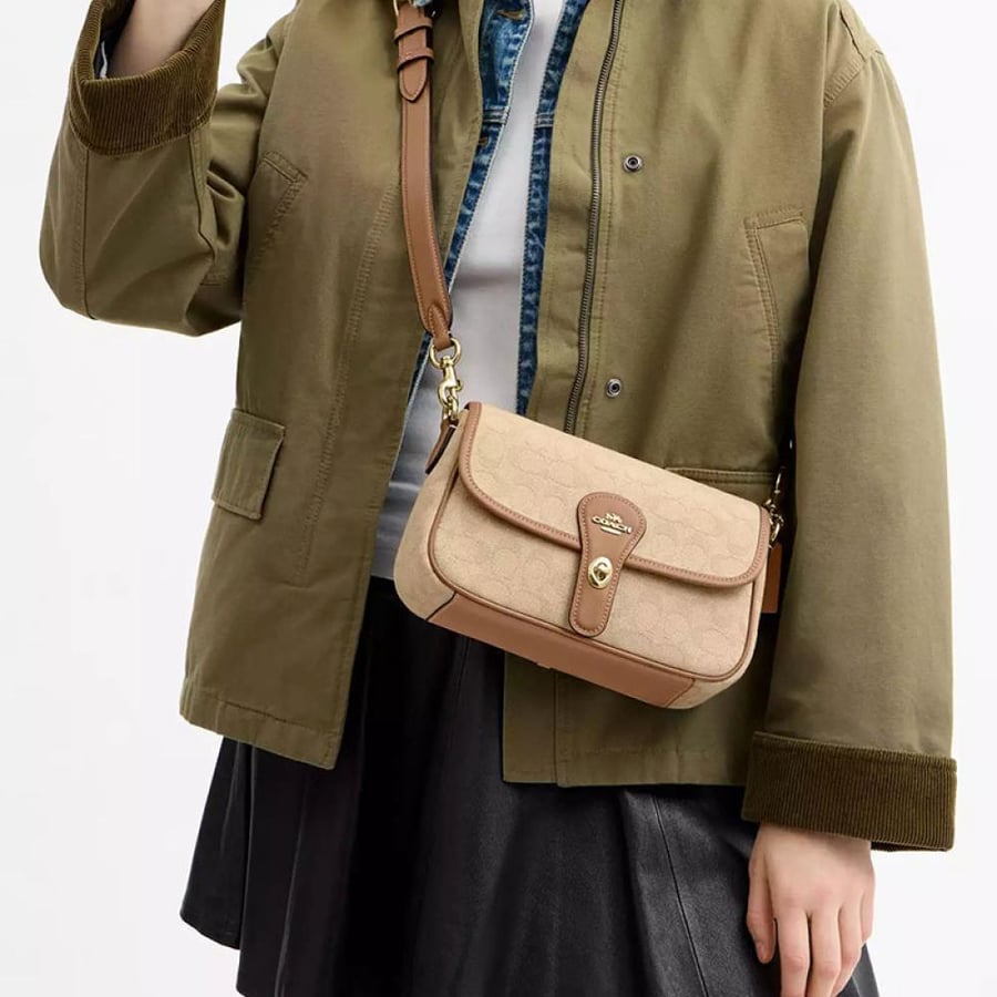Coach bag Hadley beige