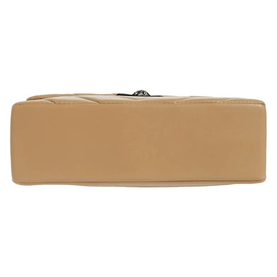 Kurt Geiger leather padded bag beige