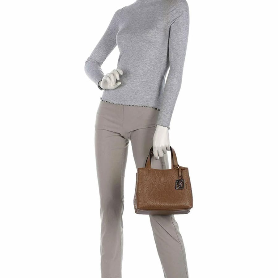 Armani Exchange bag is beige
