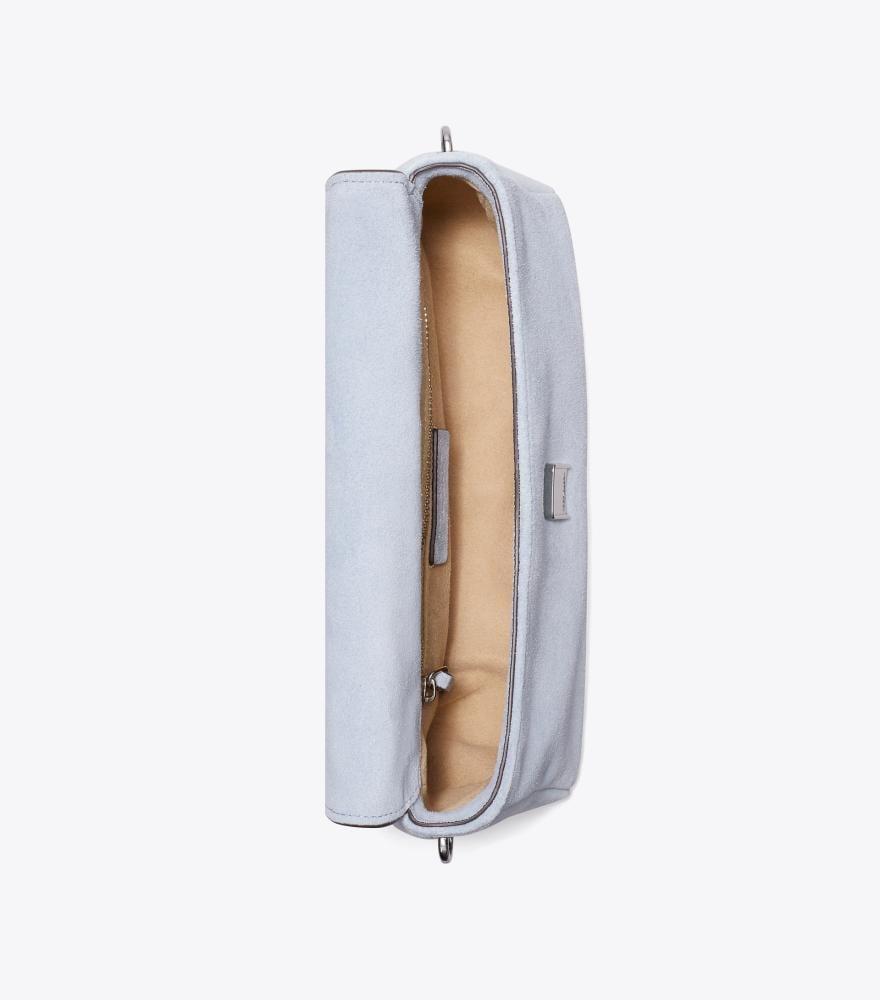 Tory Burch Charlie silver bag