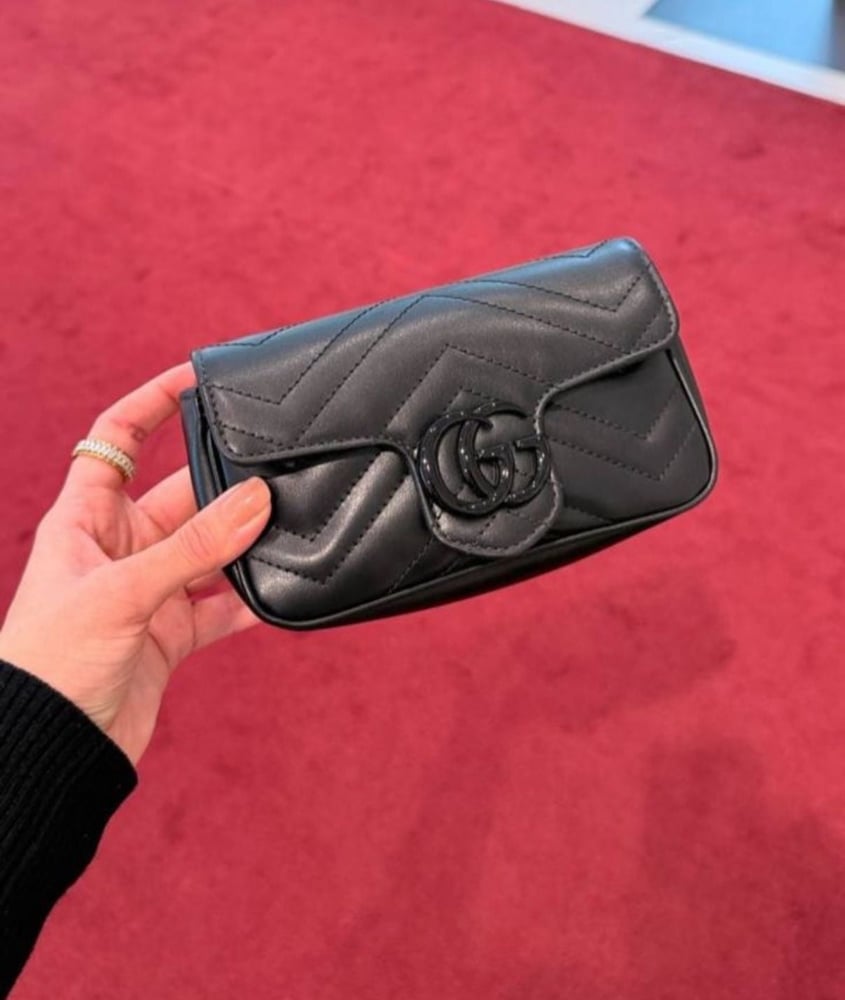 Gucci bag, my black