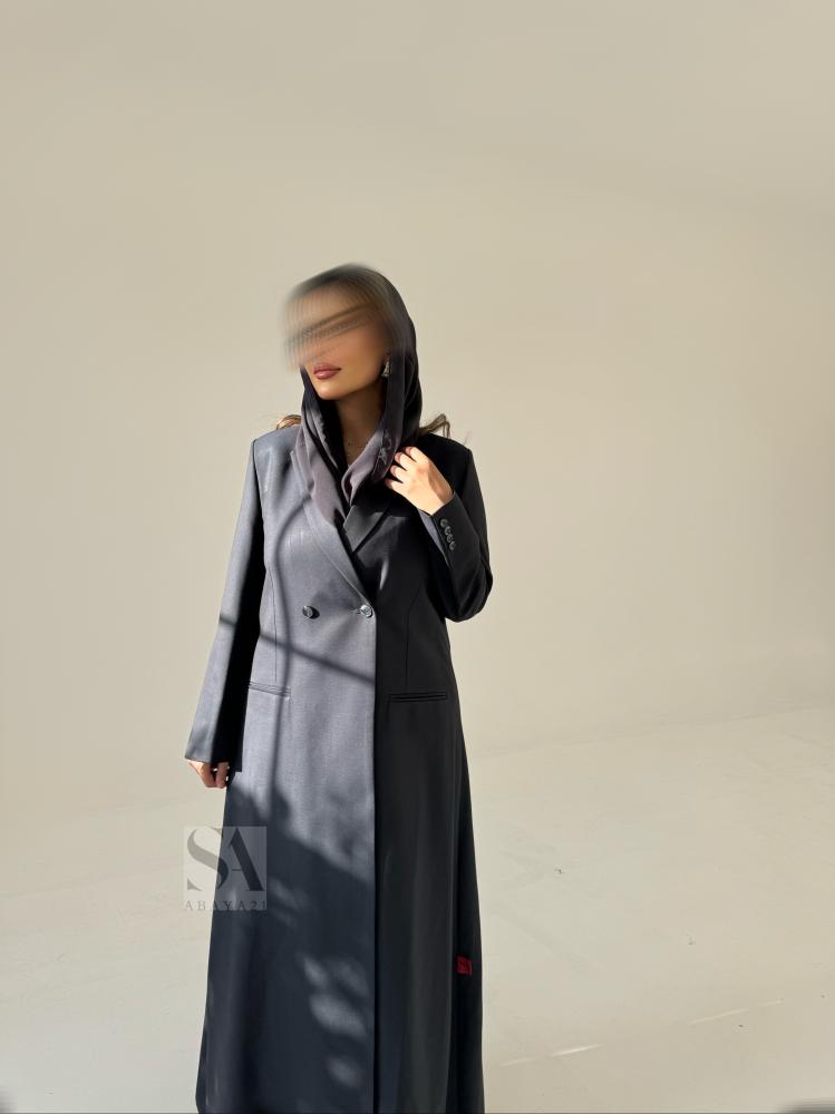 بليزر رمادي غامق