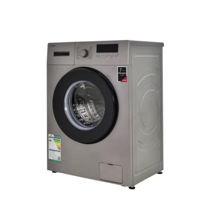 8 kg front load washing machine 16 digital programs – steel Product code: RO-09FWTS