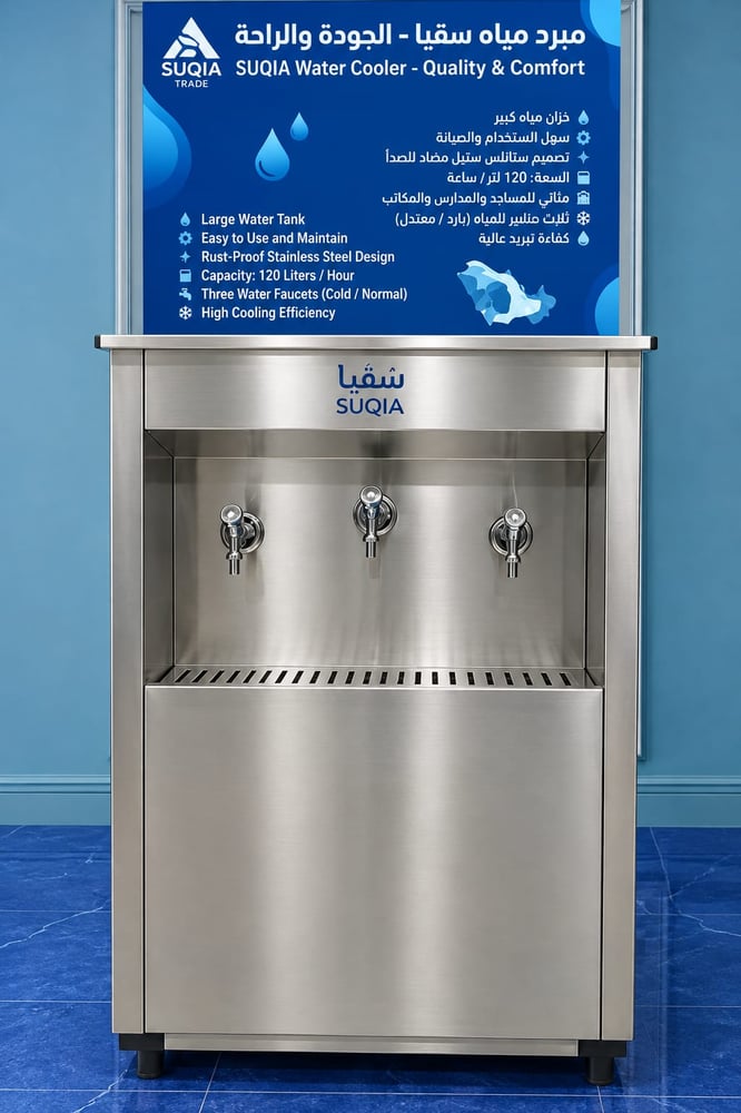 برادة  مياه سقيا (SUQIA Water Cooler) 120 لتر