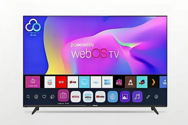 شاشة تلفزيون KMC مع ريسيفر مدمج 70 بوصة 4K نظام ويب او اس - K23M70298U