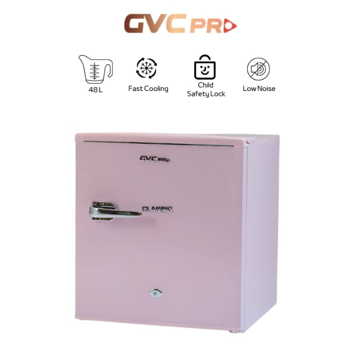 ثلاجة كلاسيك ميني بار تصميم عصري ، بنكي -GVRG-77