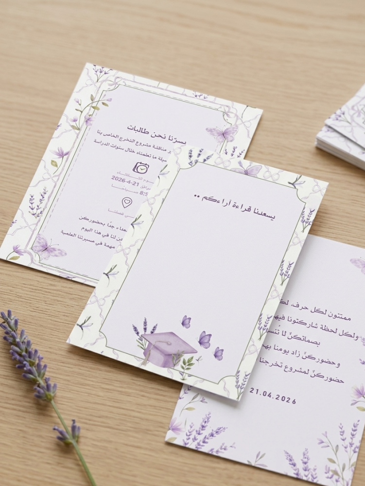 Violet flower package