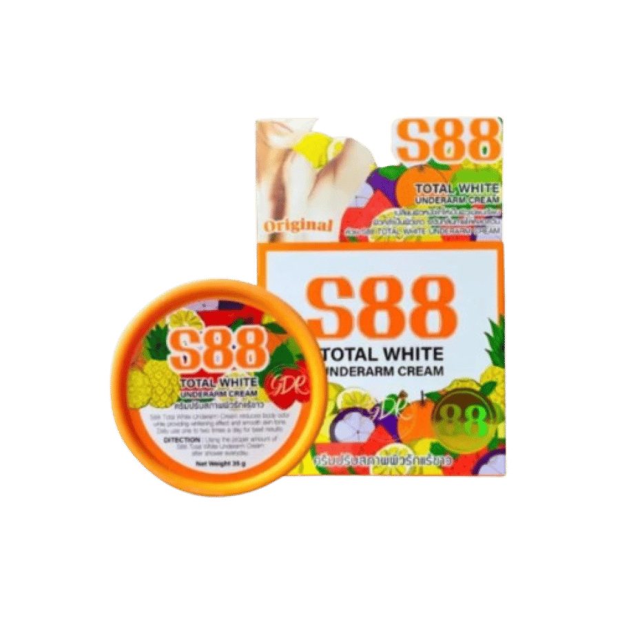 كريم s88 توتال وايت تفتيح تحت الإبط , 35 جرام