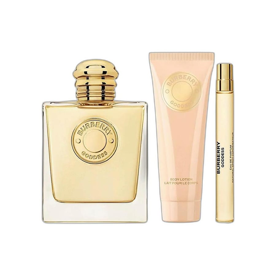 طقم عطر بربري جوديس للنساء أو دو بارفان 100 مل + أو دو بارفان 10 مل + لوشن للجسم 75 مل