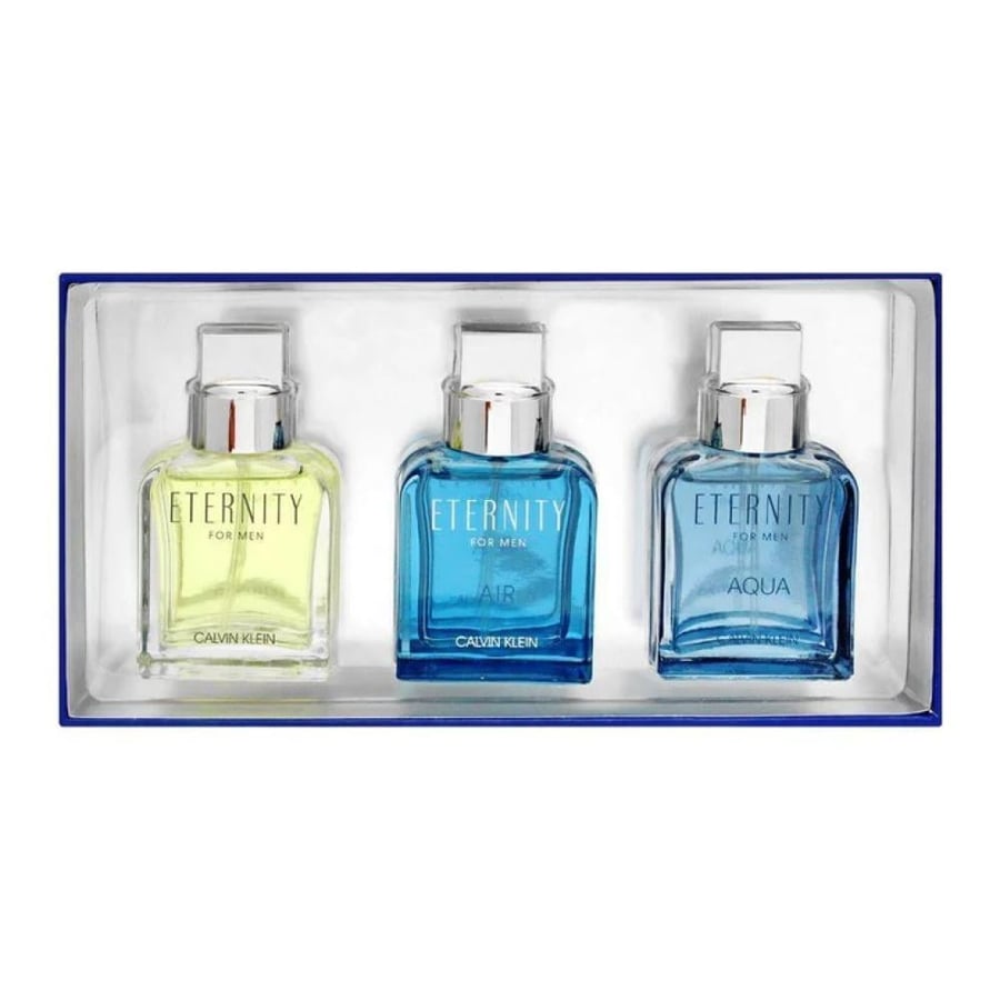 مجموعة عطور السفر من كالفن كلاين للرجال- او دو تواليت -3 قطع
