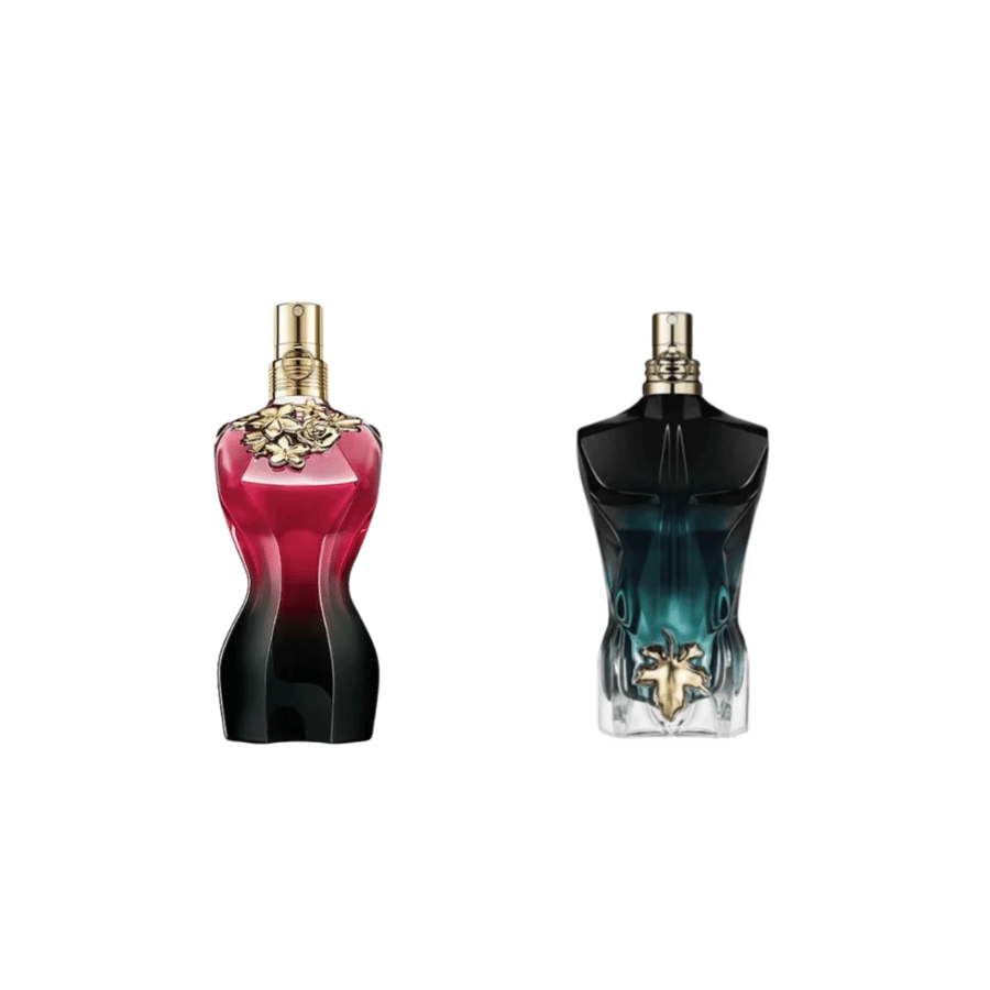مجموعه عطر لو بو لو بارفيوم جان بول غولتير او دو بارفيوم انتنس 125مل و عطر جان بول غوتييه لا بيل انتنس النسائي او دو برفيوم - 100مل