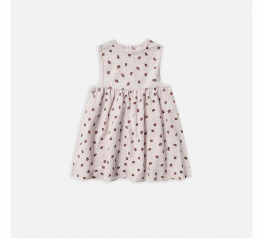 STRAWBERRY COTTON DRESS