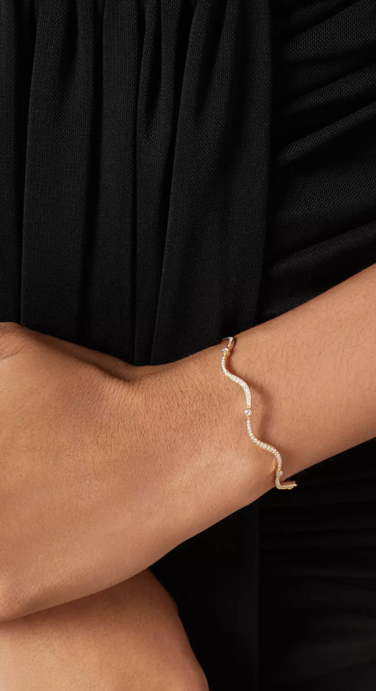 Waves Bracelet Gold