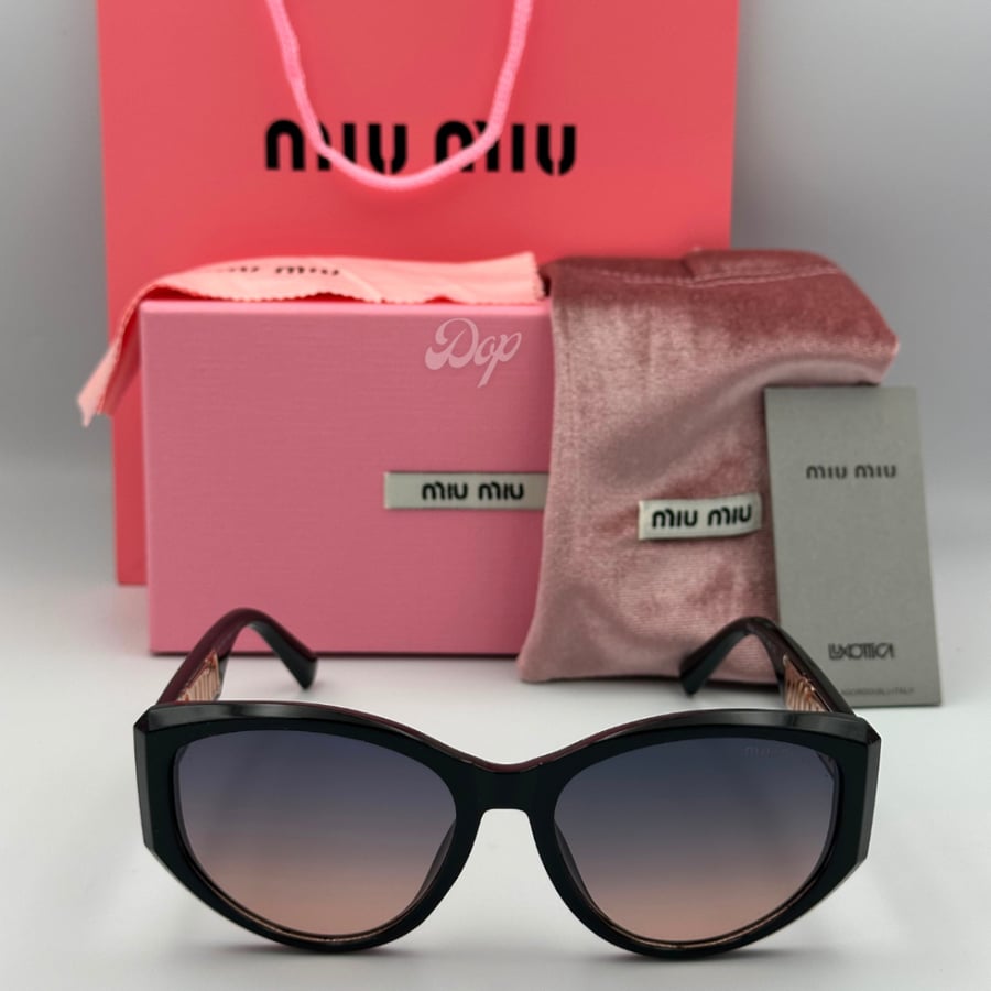 Miu Miu sunglasses with an engraved logo