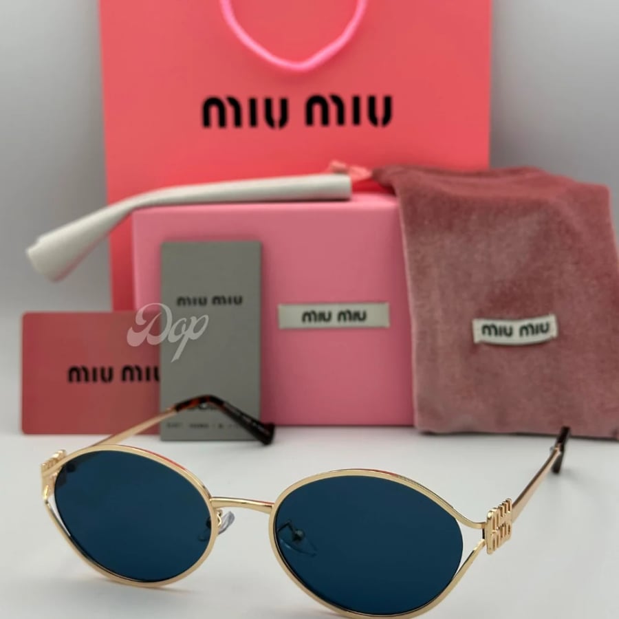 Miu Miu dark blue sunglasses
