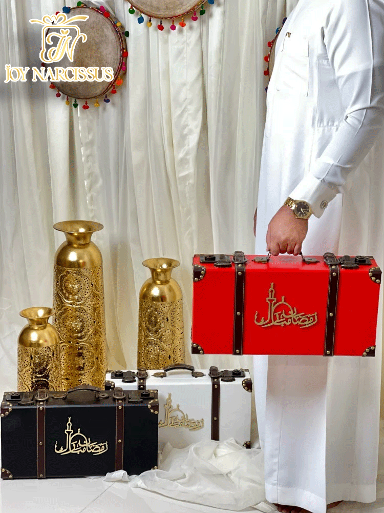 حقيبة Nebenrman الرجالية الجلدية بألوان أنيقة ومستلزمات رمضانية