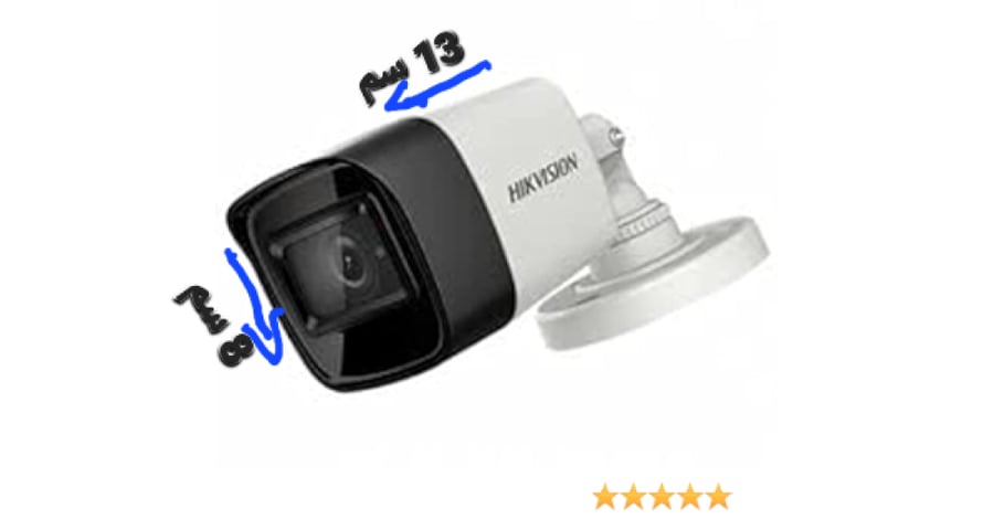 كاميره مرقبه  بدقة 8 ميقا شركة hikvision