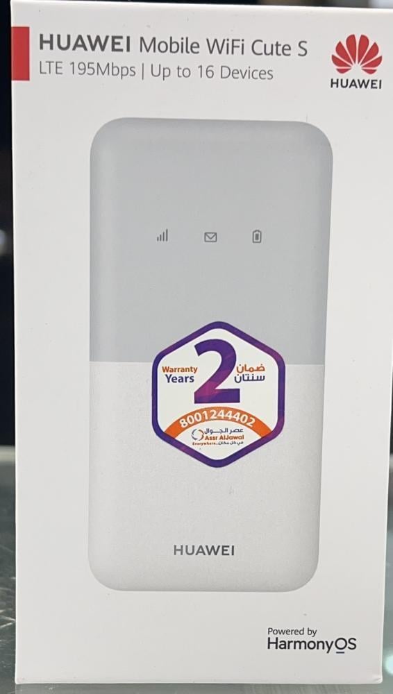 روتر هواوي متنقل كات سي 4G سرعه  195mbps شركة هواوي