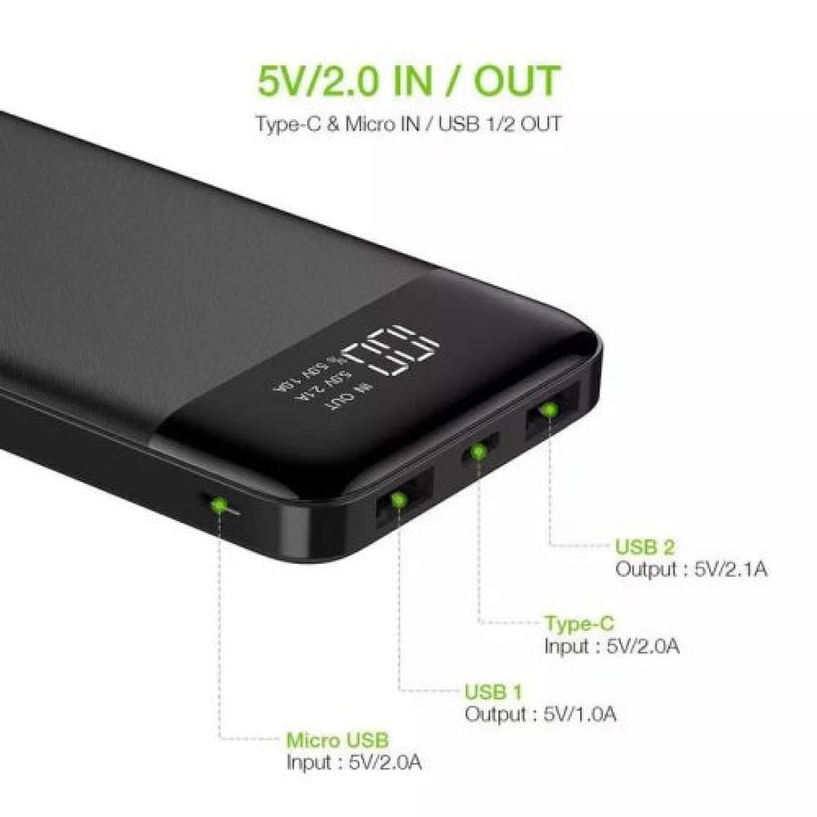 شاحن متنقل power bank شركة Hootoo