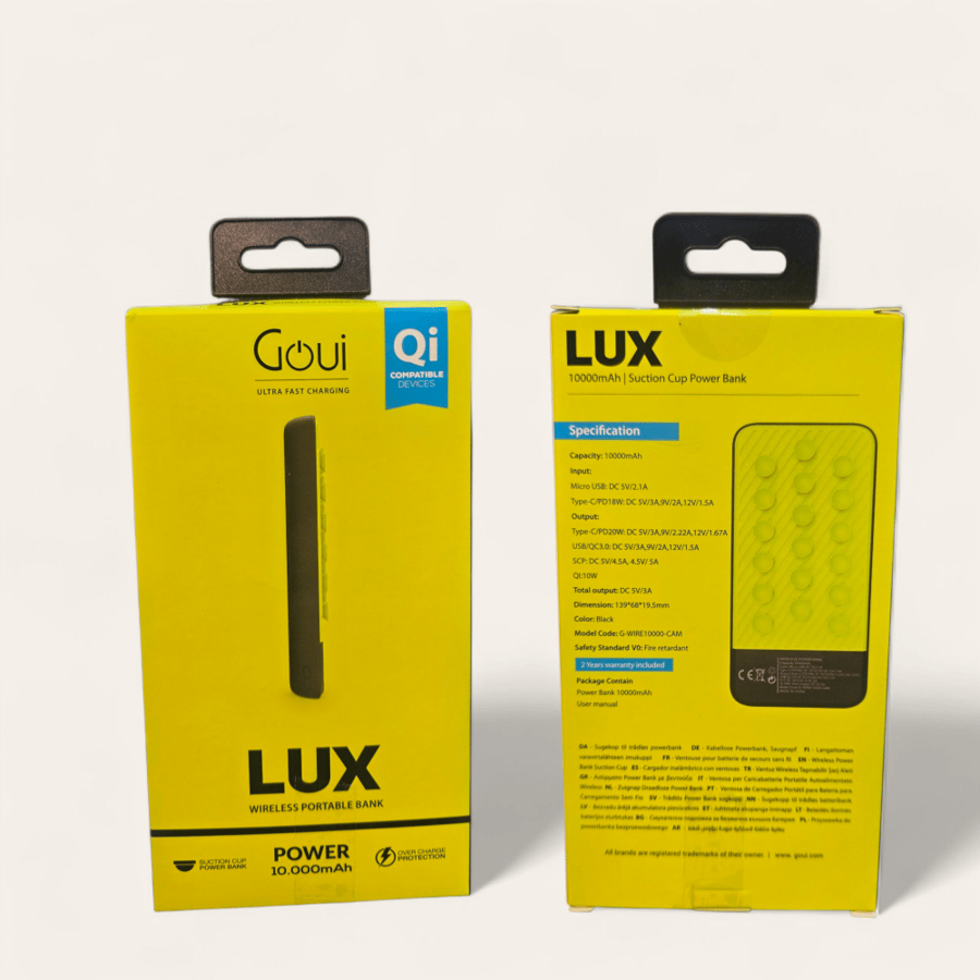 بطارية متنقله بوربنك وايرلس 10000mAh  شركة GOUi