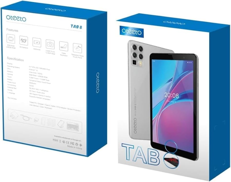 تابلت tap 8  شركة OTEETO