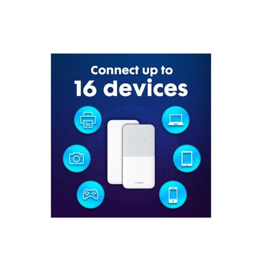 روتر هواوي متنقل كات سي 4G سرعه  195mbps شركة هواوي