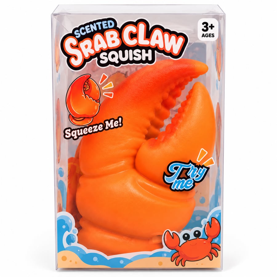 سكوشي مخلب السلطعون | حجم كبير – Crab Claw Squish