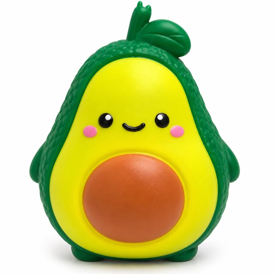 سكوشي الأفوكادو  | حجم كبير – Jumbo Squishy Avocado
