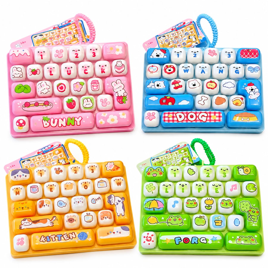 ⌨️ كيبورد الفيدجت الكيوت – أزرار تخفيف التوتر
