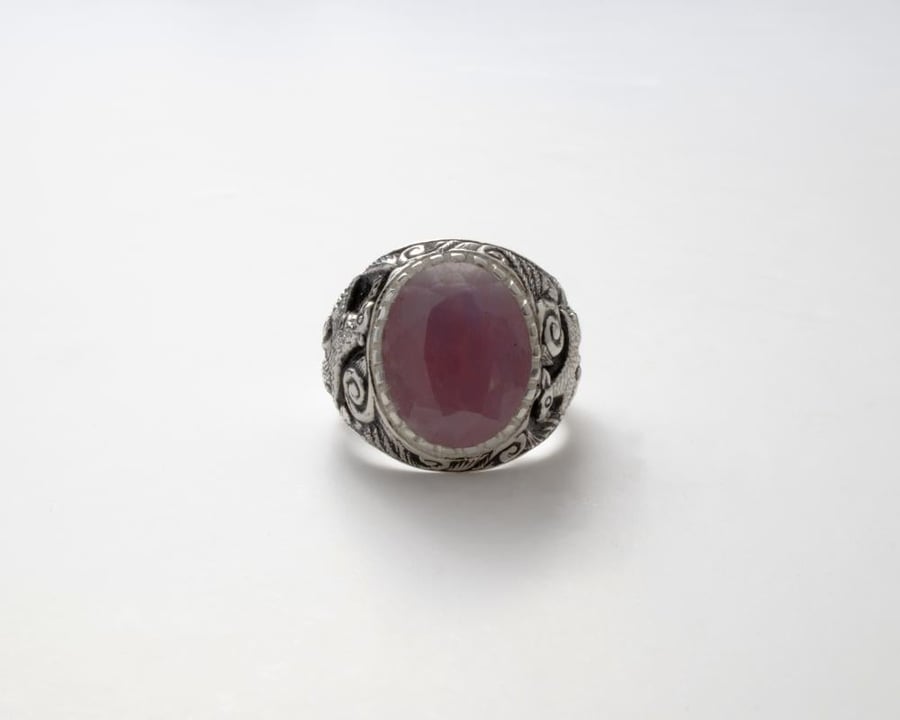 خاتم ياقوت افريقي