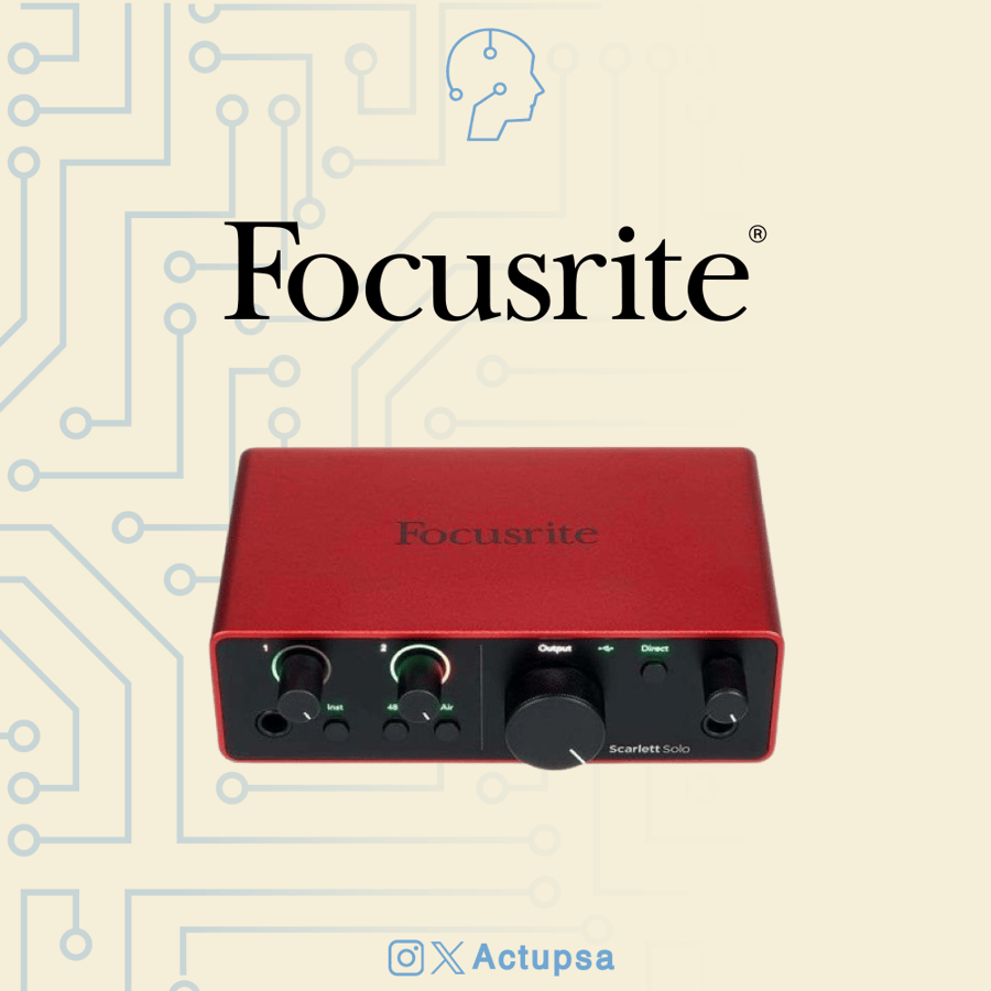 Focusrite Scarlett Solo 4th Gen