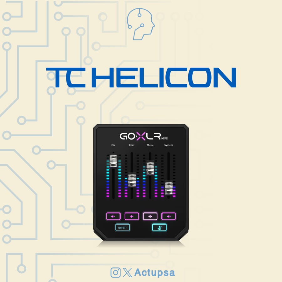 مكسر ميني قوكسلر | TC-Helicon GoXLR Mini