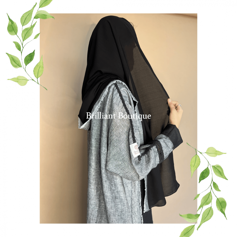 Reem Abaya-gray