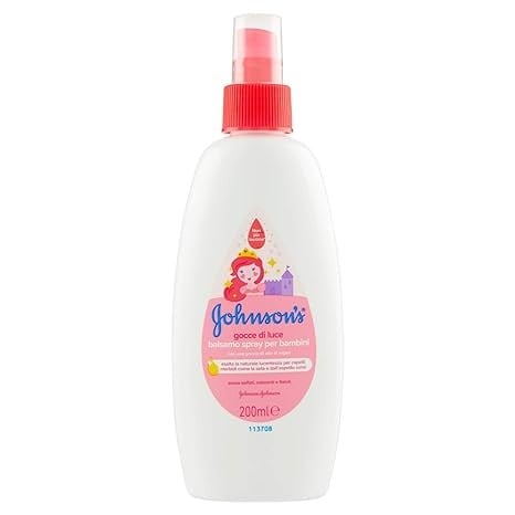 جونسون بخاخ بلسم قطرات لمعان الأطفال 200ml / 6.7 أوقية