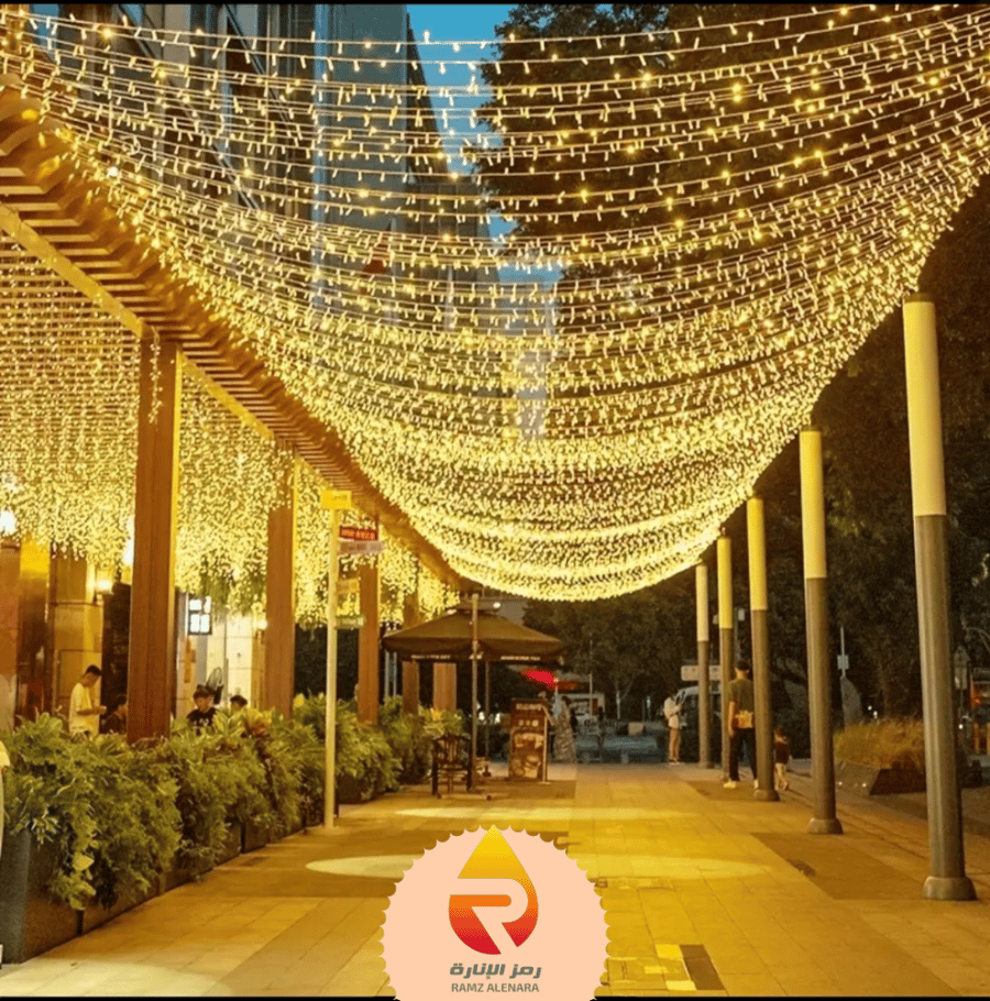 ستارة زينة عادى 6.3متر أصفر