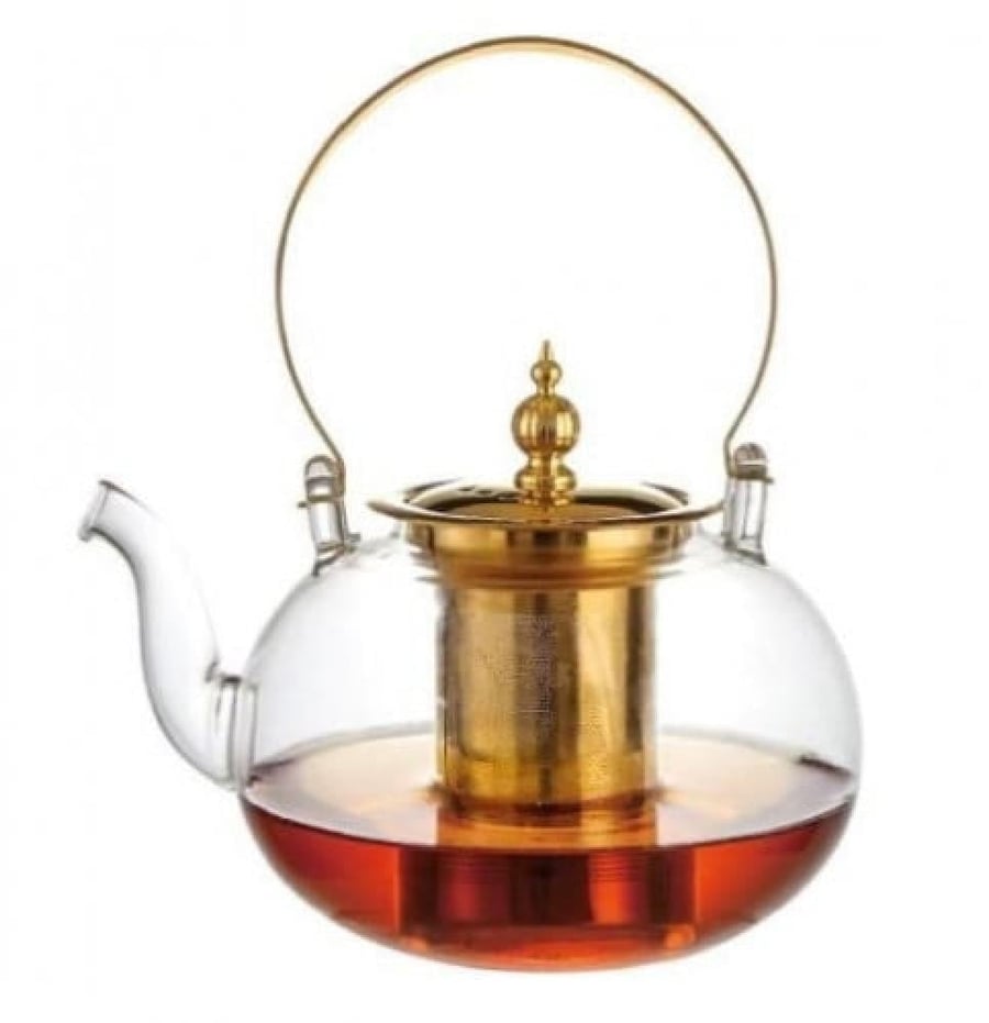 ابريق زجاج مقاس 800ملي borosilicate glass