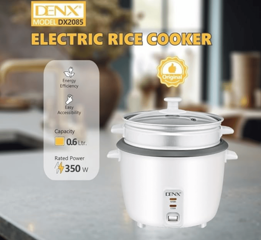 طنجرة الأرز الكهربائية 350واط 0.6لتر من دينكس DX2085