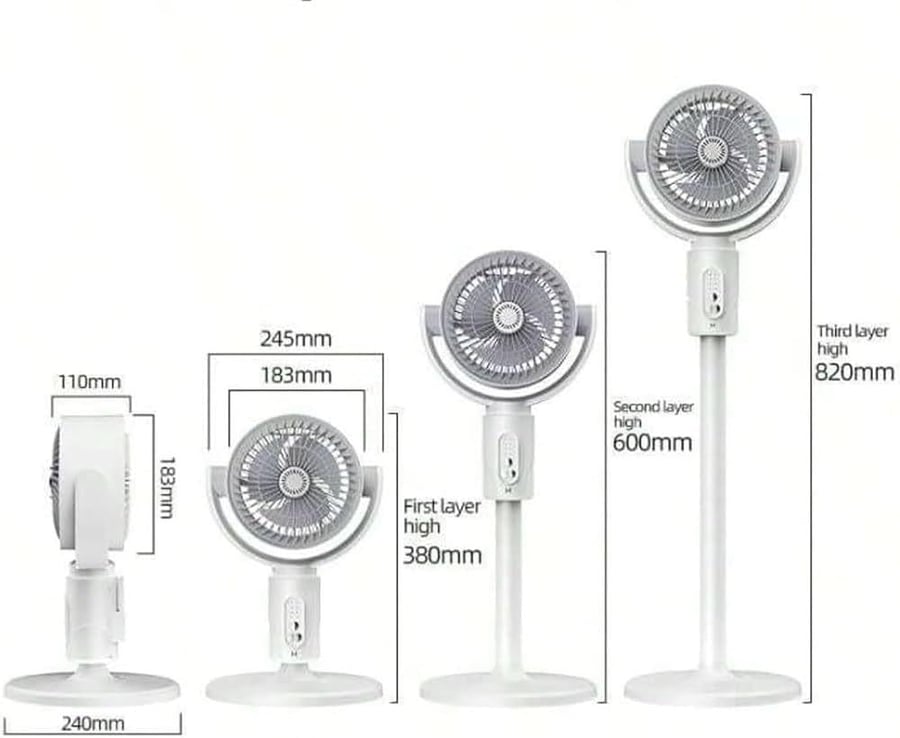 مروحة أرضية DENX DX2607