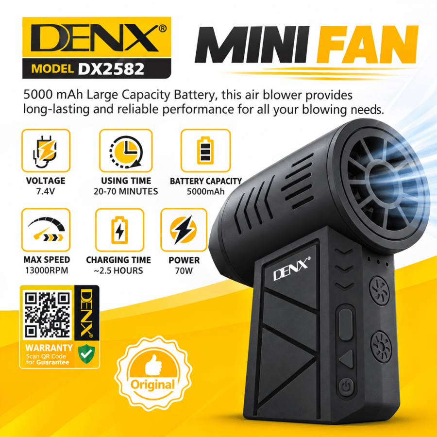 منفاخ هواء محمول دينكس DENX – DX2582