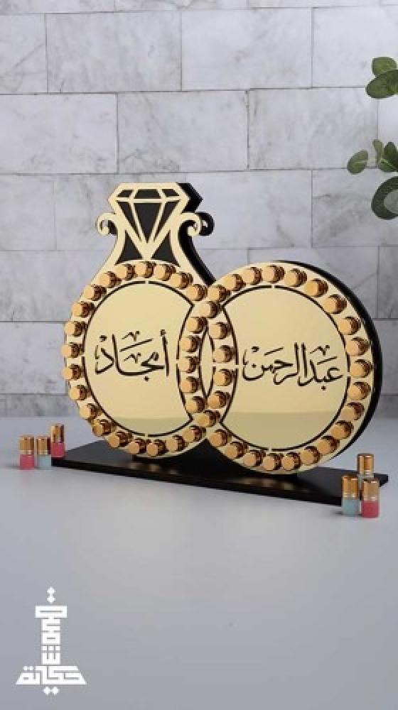 توزيعات 50 حبة مسك (خاتمين)