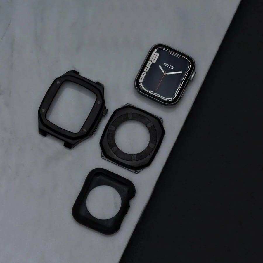 Patek Royal Black Deluxe Apple Watch Band by Premix