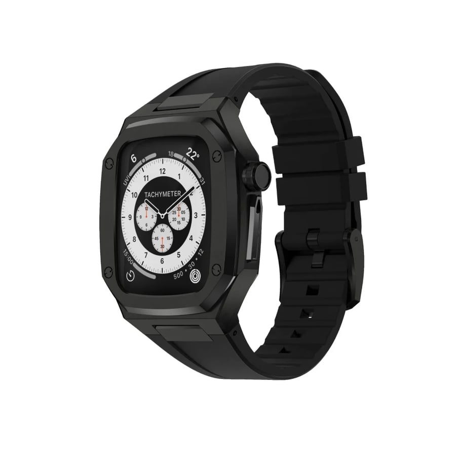 Patek Royal Black Deluxe Apple Watch Band by Premix