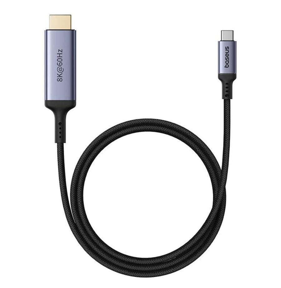 وصلة تايب سي الى اتش دي HDMI من بيسوس عالية الدقة 8K